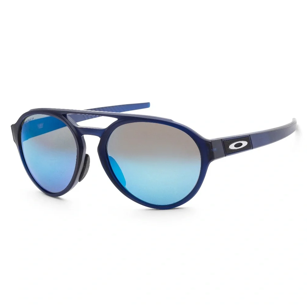 Oakley Forager 58mm Matte Frame Prizm Sapphire Polarized Lenses - New in…